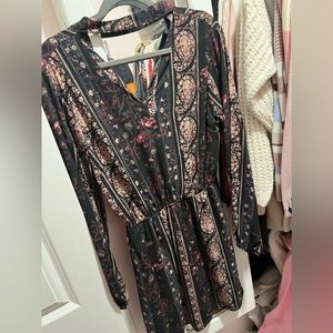 Charlotte Russe Paisley and Flower Dress